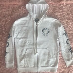 Chrome Hearts White Hoodie